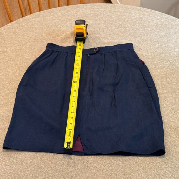 Heritage House Skirt - Navy Blue - Picture 2 of 7